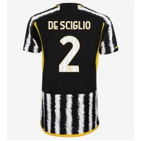 Billiga Juventus Mattia De Sciglio #2 Hemma fotbollskläder Dam 2023-24 Kortärmad